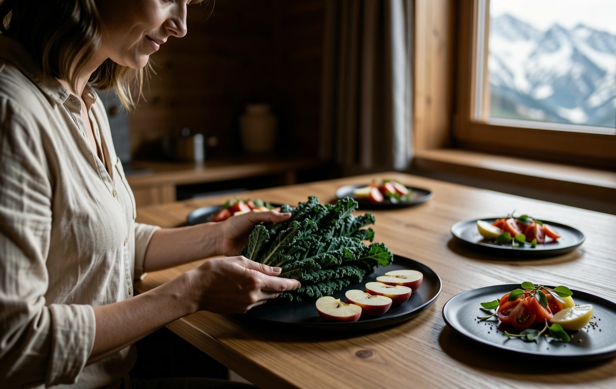 Frische gesunde Ernährung